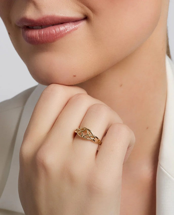 The Legacy Celtic Knot Ring in 10K Gold