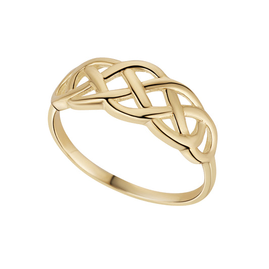 The Legacy Celtic Knot Ring in 10K Gold